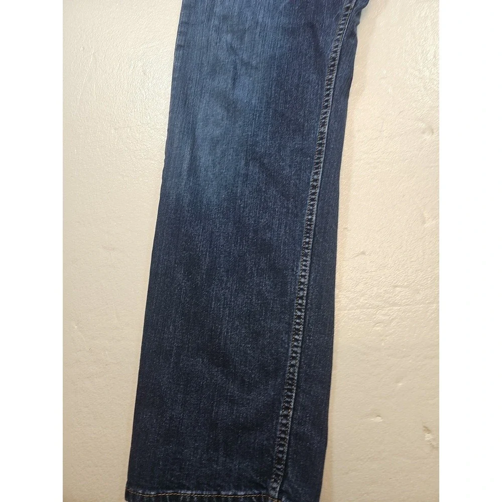 Levi's 505 Mens Jeans Size 40x32 Regular Fit Straight Leg Blue Denim